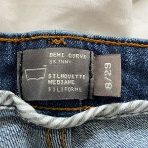 Levi’s Silver Tab Demi Curve Skinny Jeans - size 8/29